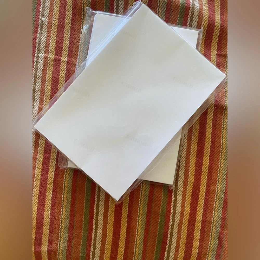 New! 4X6 Canon Photo Paper, Glossy, 50 Sheets Per Pack